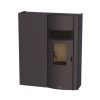 Poêle à granulés extra-plat canalisable 11 kW BRONPI Adry