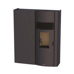 Poêle à granulés extra-plat canalisable 11 kW BRONPI Adry