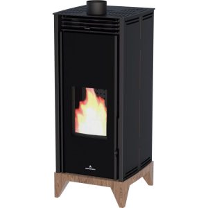 Poêle à granules sans électricité - BRONPI Free 6 Vision 6 kW