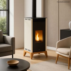 Poêle à granules sans électricité 6 kW - BRONPI Free 6