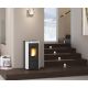 Poêle à granules étanche débrayable - EXTRAFLAME Moira Evo 7 kW