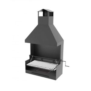 Barbecue bois/charbon à manivelle - FM CALEFACCION - BVE-82