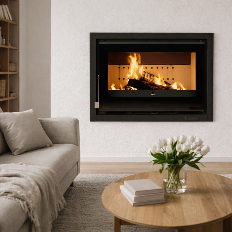 Insert à bois ventilé FIREMATIC Waco 12.6 kW