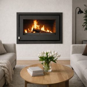 Insert à bois ventilé - FIREMATIC Waco fonte 12.6 kW - FM G