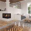 Insert à bois double vitres ventilé canalisable - BRONPI Paris 90 ED 13 kW