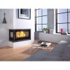 Insert à bois d'angle ventilé - FIREMATIC Eden-I 13.3 kW