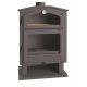 Poêle à bois FIREMATIC Jersey 9.5 kW avec four en brique réfractaire
