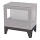 Poêle à bois ventilé sur pieds - BRONPI Bimba 90 15 kW