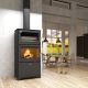 Poêle à bois raccordable avec four - BRONPI Murano - 14 kW – Image 4