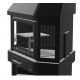 Cheminée à bois d'angle BRONPI Lorca R 14 kW