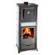 Poêle à bois avec four LA NORDICA Rossella Plus Forno.165 Petra 9.4 kW