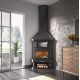 Poêle à bois d'angle FIREMATIC New York 10.4 kW