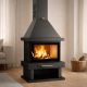 Poêle à bois cheminée - FIREMATIC Denton 13.8 kW