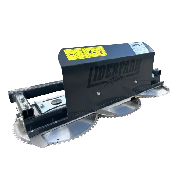 Lamier 1 m pour épareuses et tailles haies LIDERFARM, disque acier 400mm