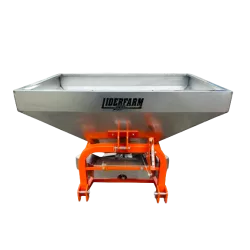 Épandeur d'engrais inox 600 L LIDERFARM pour micro-tracteur – Image 4