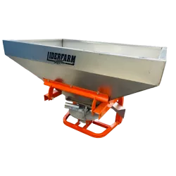 Épandeur d'engrais inox 600 L LIDERFARM pour micro-tracteur – Image 5