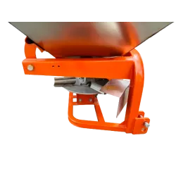 Épandeur d'engrais inox 600 L LIDERFARM pour micro-tracteur – Image 2
