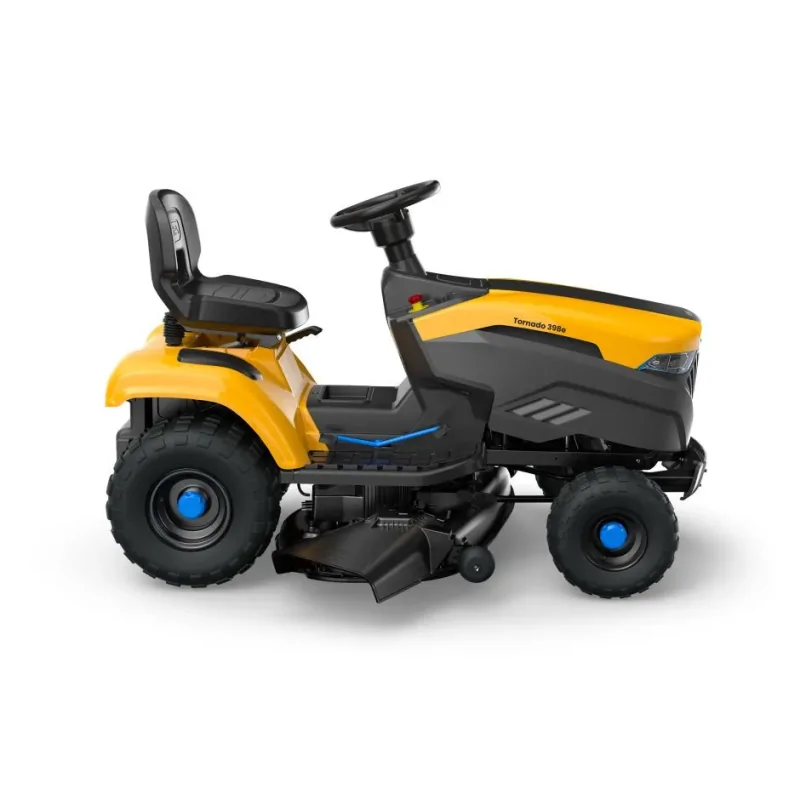 Tracteur tondeuse électrique STIGA Tornado 398E - batterie 48 V 30 Ah