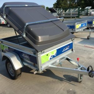 Remorque bagagère Lider SARAGOS 39220 - 170 x 122 cm, 500/750 kg