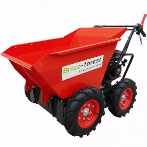 Mini dumper 350 R - dumper thermique essence 6,5 cv, benne 350 kg