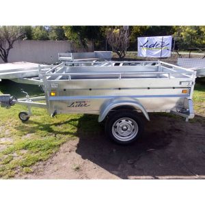 Remorque bagagère Lider Robust - habillage acier, 500/750 kg