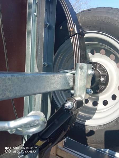 Remorque porte-motos UNITRAILER MOTO 3/R - 3 rails, amortisseurs – Image 2
