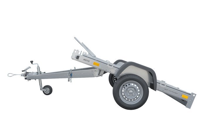 Remorque porte-motos UNITRAILER MOTO 3/R - 3 rails, amortisseurs – Image 8
