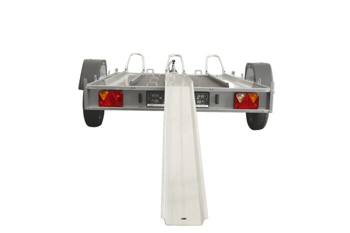Remorque porte-motos basculante UNITRAILER MOTO 3 - 3 motos, 750 kg – Image 6
