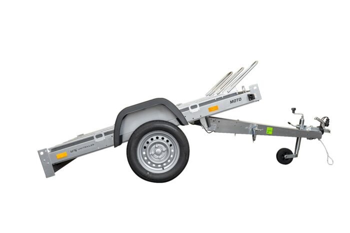 Remorque porte-motos basculante UNITRAILER MOTO 3 - 3 motos, 750 kg – Image 8
