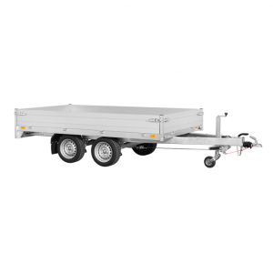 Remorque plateau SARIS PL 306x170 - double essieu freiné, PTAC 2000 kg