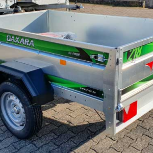 Remorque utilitaire DAXARA 218 - caisse 205 x 129 cm, jusqu'à 750 kg