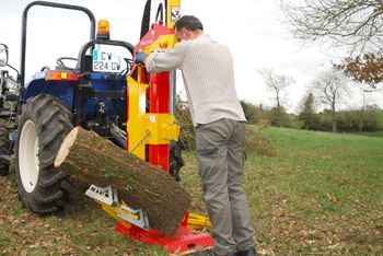 Fendeuse de bûches Rabaud XYLO 13 PH - 13 tonnes sur tracteur – Image 4