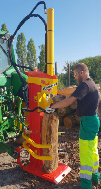Fendeuse de bûches Rabaud XYLO-SR 16 PH - 16 tonnes – Image 3