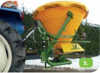 Épandeur de sel Vert Service 300 L pour micro-tracteur – Image 2