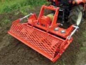 Herse rotative 120/130 Vert Service pour micro tracteur
