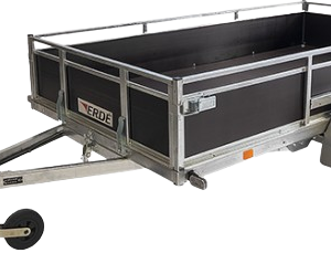 Remorque ERDÉ Expert LC 251 - 251 x 135 cm, ridelles amovibles