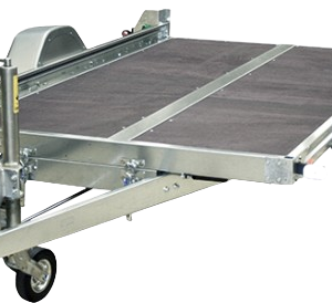 Remorque plateau basculant freiné ERDÉ PLM 170 - 300 x 170 cm